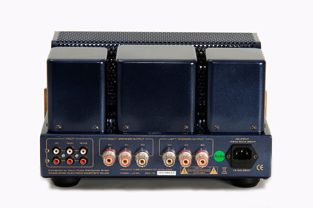 Röhrenverstärker MT-34 Back