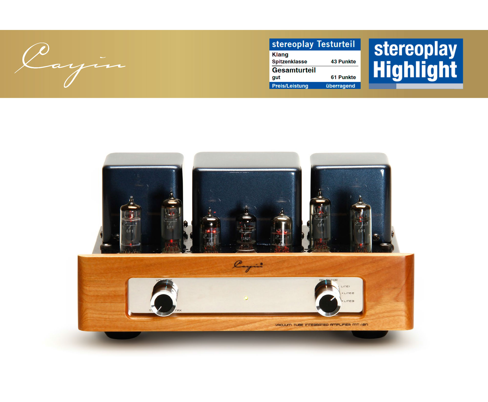 Cayin MT-12N Röhrenverstärker Test