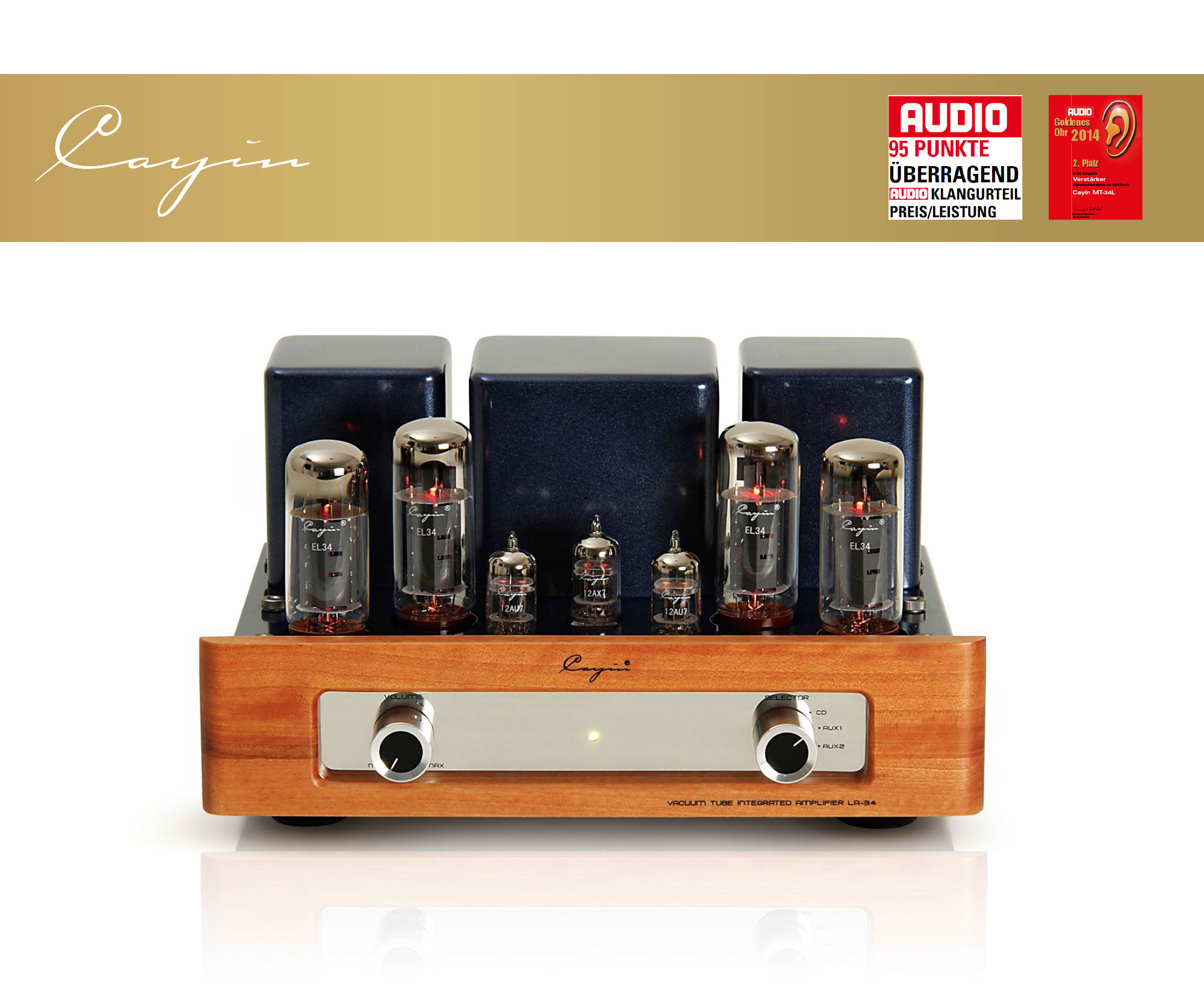 Cayin MT-34 Röhrenverstärker Test