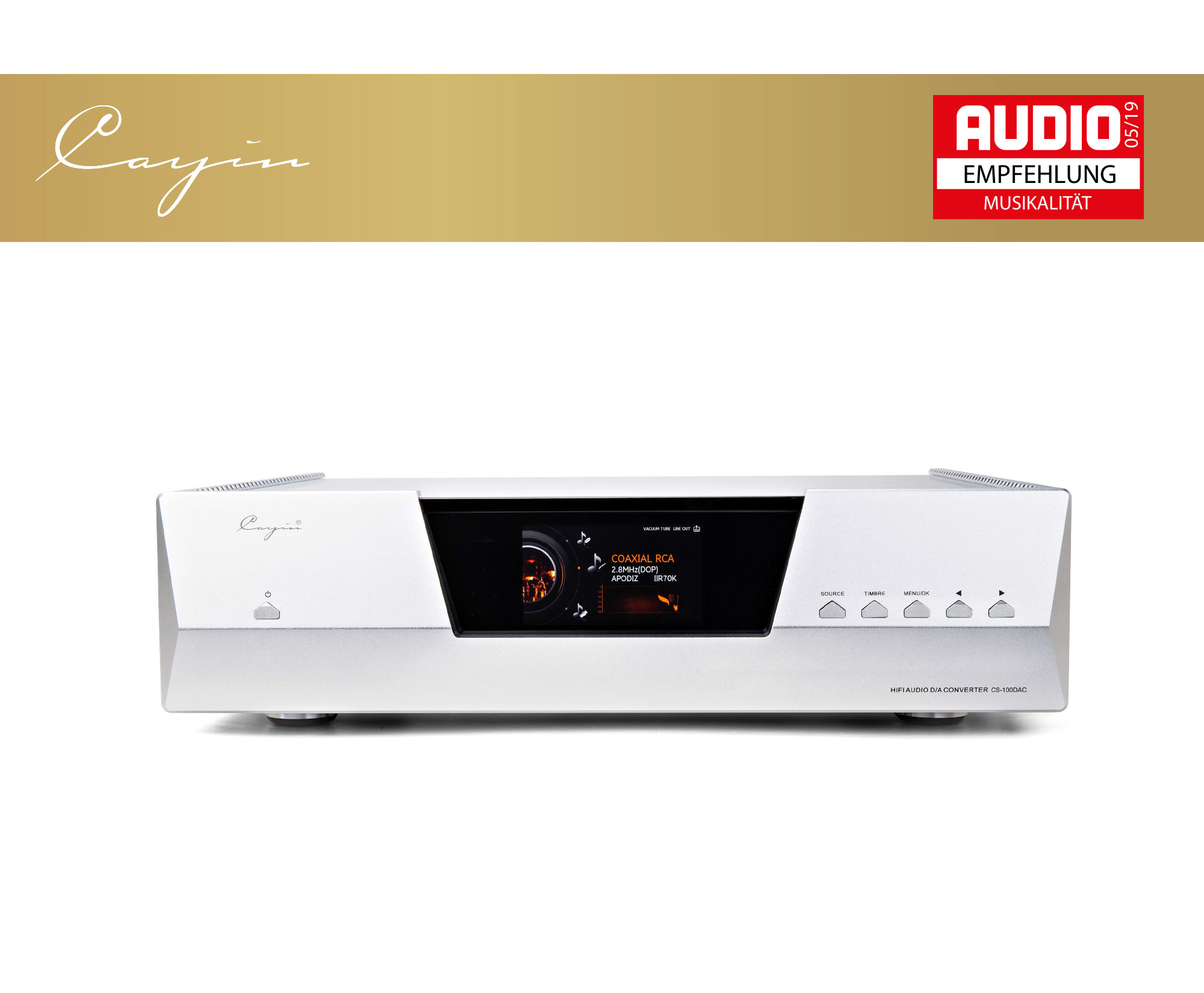 Cayin_Produkte_Test_CS-100DAC