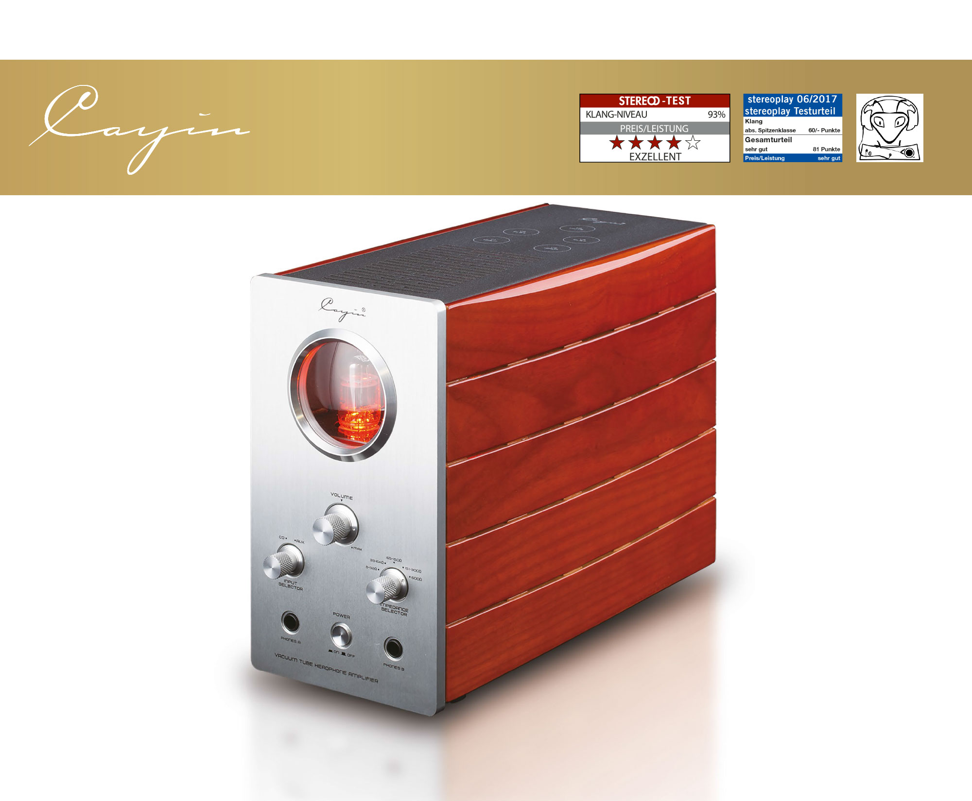 Cayin CS-1H Kopfhörerverstärker Test