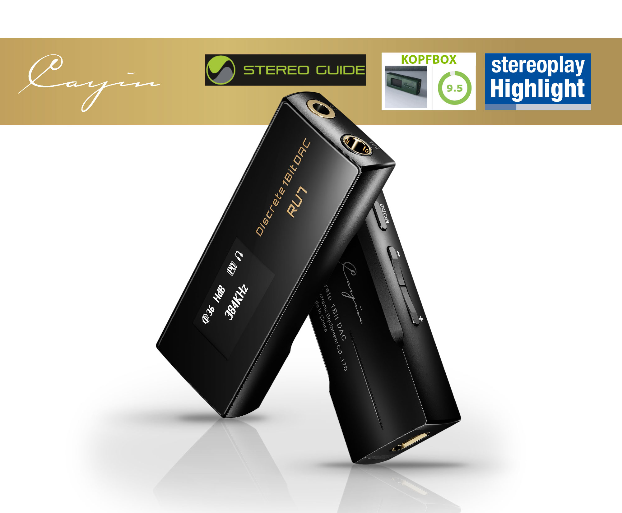 Cayin RU7 USB Kopfhörer Verstärker DAC titel