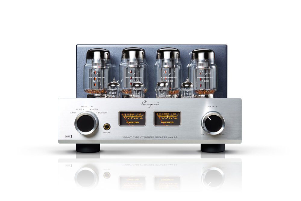 Cayin Jazz 80 Röhren Verstärker seite silber